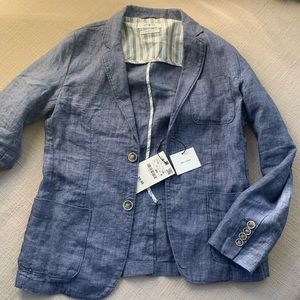 Boys Zara limited edition linen blazer